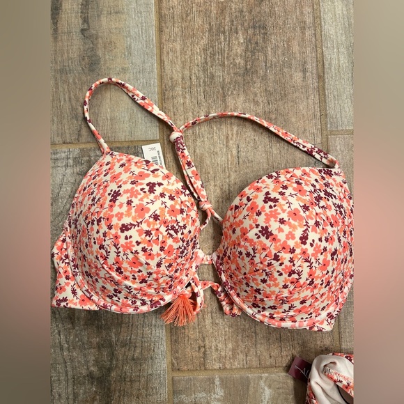 🆕 NWT ADORE ME TWO PIECE BATHING SUIT Laila Push Up - Picture 9 of 11